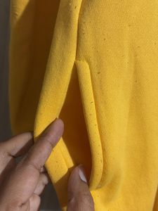 yellow cute women sweatshirt
