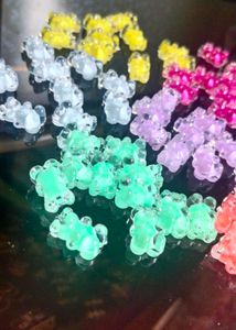 Cute Gummy Bear Charms 100 Pis
