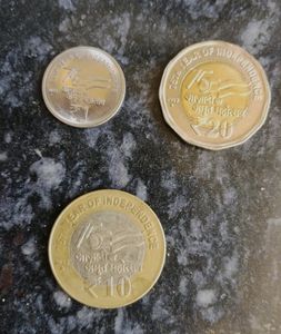 75th Year Of Independence Coins Combo