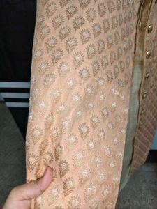 Elegant Peach Kurta Set