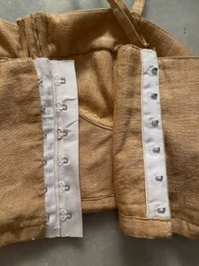 Bustier Denim Crop Top