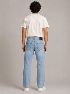 &amp; Denim(H&amp;M) Classic Light Wash Slim Fit Deni