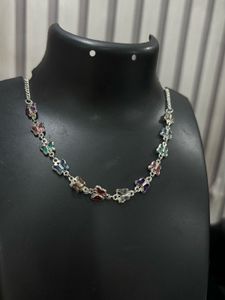Silver Butterfly Necklace