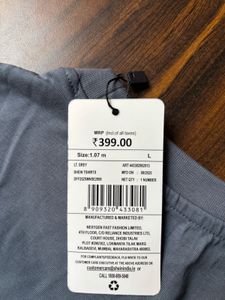 Stylish Shein Colorblock T-Shirt