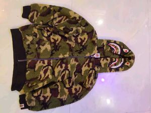 BAPE Camo Shark Fleece Jacket