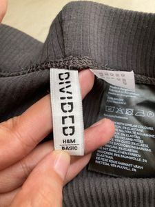 H&amp;M Flared Ribbed Leggings For Women
