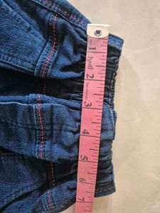 Denim Jeans with Embroidery