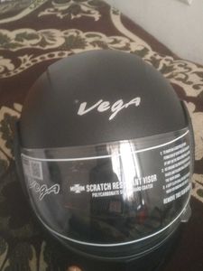 Vega Black Helmet