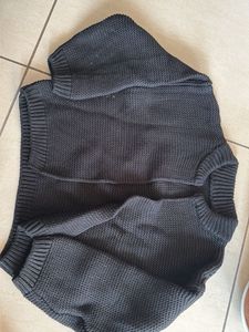 Dark Grey Knit Sweater
