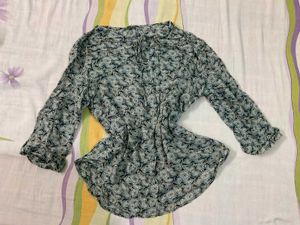 Floral Print Blouse