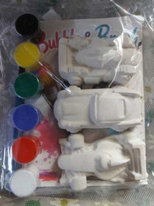 DIY Paintable Figurines Set