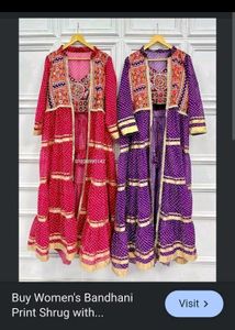 Vibrant Pink Bandhani Kurta Set