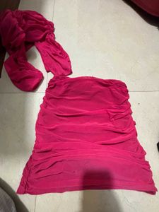 Chic Pink Bodycon top and skirt