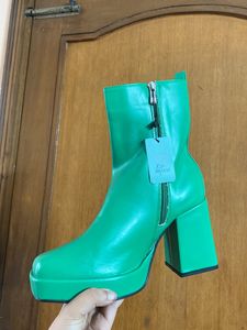 Green Boots Size 39