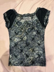 IENA Floral Lace Top