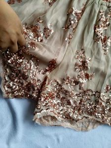 Sparkling Sequin Lehenga Skirt