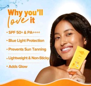 Aqualogica Glow+ Dewy Sunscreen SPF 50+