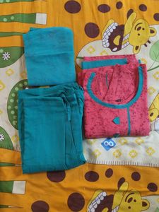 Pink Kurta Set