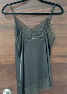 H&amp;M Viral Lace Trim Cami Top