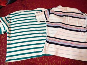 Comboo of 2 Striped T-shirts Bundle