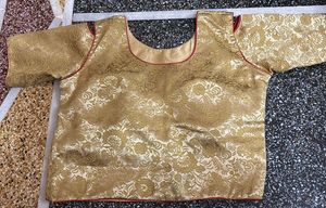 Gold Ethnic Blouse