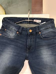 Women's Blue Slim Fit Jeans