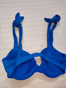 Vibrant Blue Bikini Top