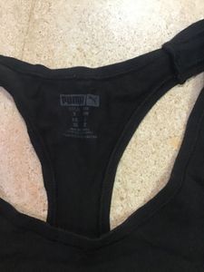 Puma Black Sports Bra