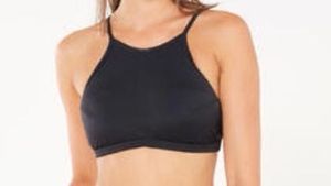 DECATHLON Stylish Black Bra/Bikini Top  for