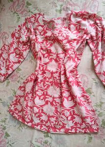 💗floral Print Kurta
