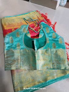 Beautiful Pink &amp; Gold Saree