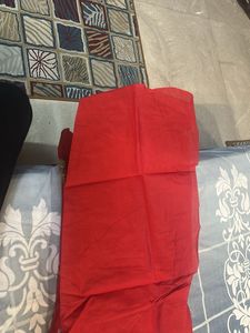 Beautiful Red Embroidered Kurta Set