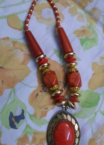 New Red Colour Necklace