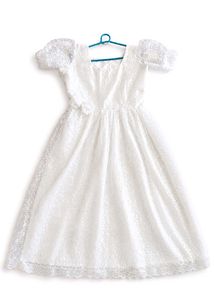 Elegant White Lace Dress