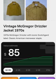 Vintage Mustard Yellow Harrington Jacket 🇺🇸