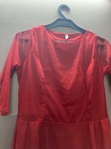 Red Cute And Light Dress