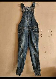 Denim Jumpsuit Overall