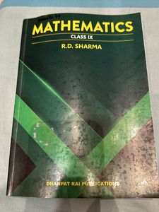 RD SHARMA 9th GRADE MATHEMATICS