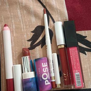 Myglamm &amp; Swiss beauty Matte Lipsticks &amp; Liner