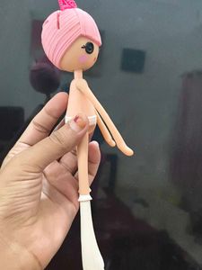 Cute Princess Doll with Pink Hair