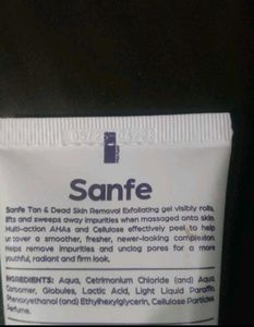 Sanfe Instant BrightUp Face Wash &amp; Exfoliating Gel