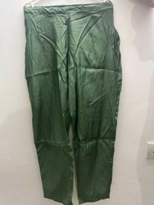 Elegant Green Kurta Set with Mirror Work