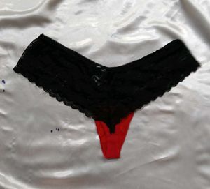 Black Lace &amp; Red Thong