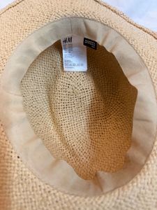 Straw Hat with Black Band