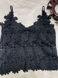 Black Lace Cami Top🖤
