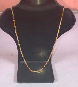 Gold Heart Charm Necklace trending attractive 1pic