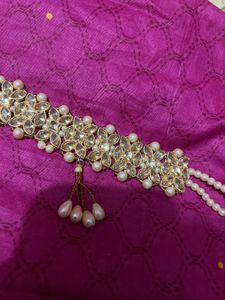 Exquisite Kundan &amp; Pearl Kamarbandh