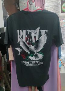 H&amp;M 'Peace' Graphic Tee