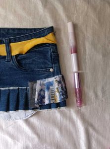 Upcycled Denim Ruffle Skirt – "Tokyo Drift" Editio