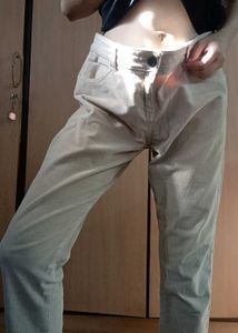 Cream Corduroy Pants 👖